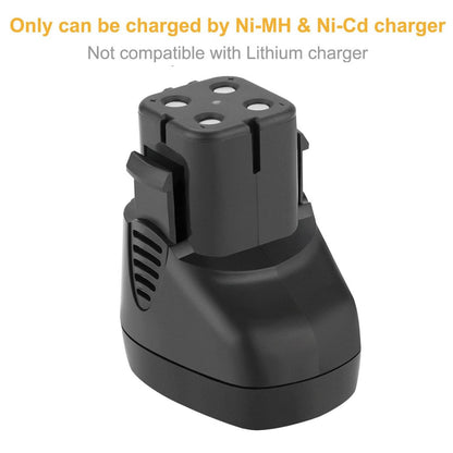 SHENTEC 2-Pack 3.5Ah 7.2V High Capacity Battery Compatible with Dremel